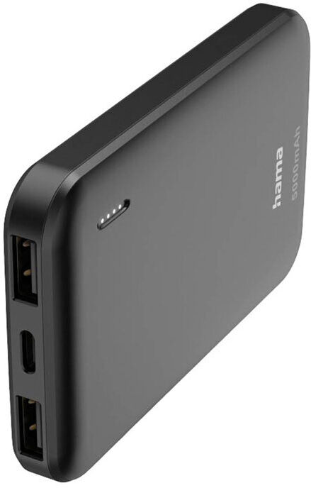POWERBANK HAMA POCKET 5 PRETA
