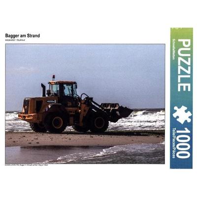 Bagger am Strand (Puzzle)