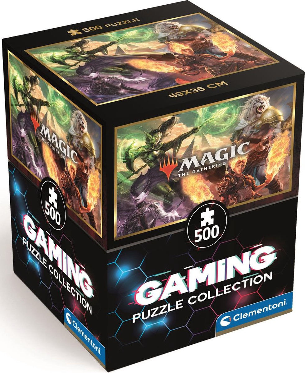 Clementoni Gaming Puzzel Collection Cube 500 Pieces-Magic the Gathering 1 (Diversen) Nieuw
