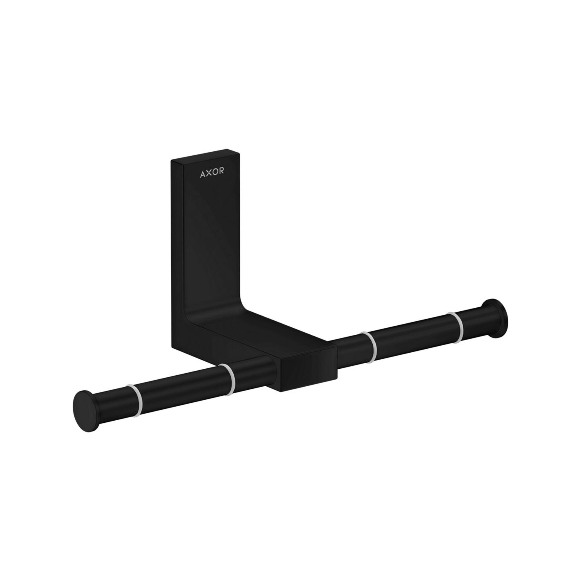 hansgrohe PRH Axor Uni. Rectangular doppelt, Wandmontage, mattschwarz (42657670)