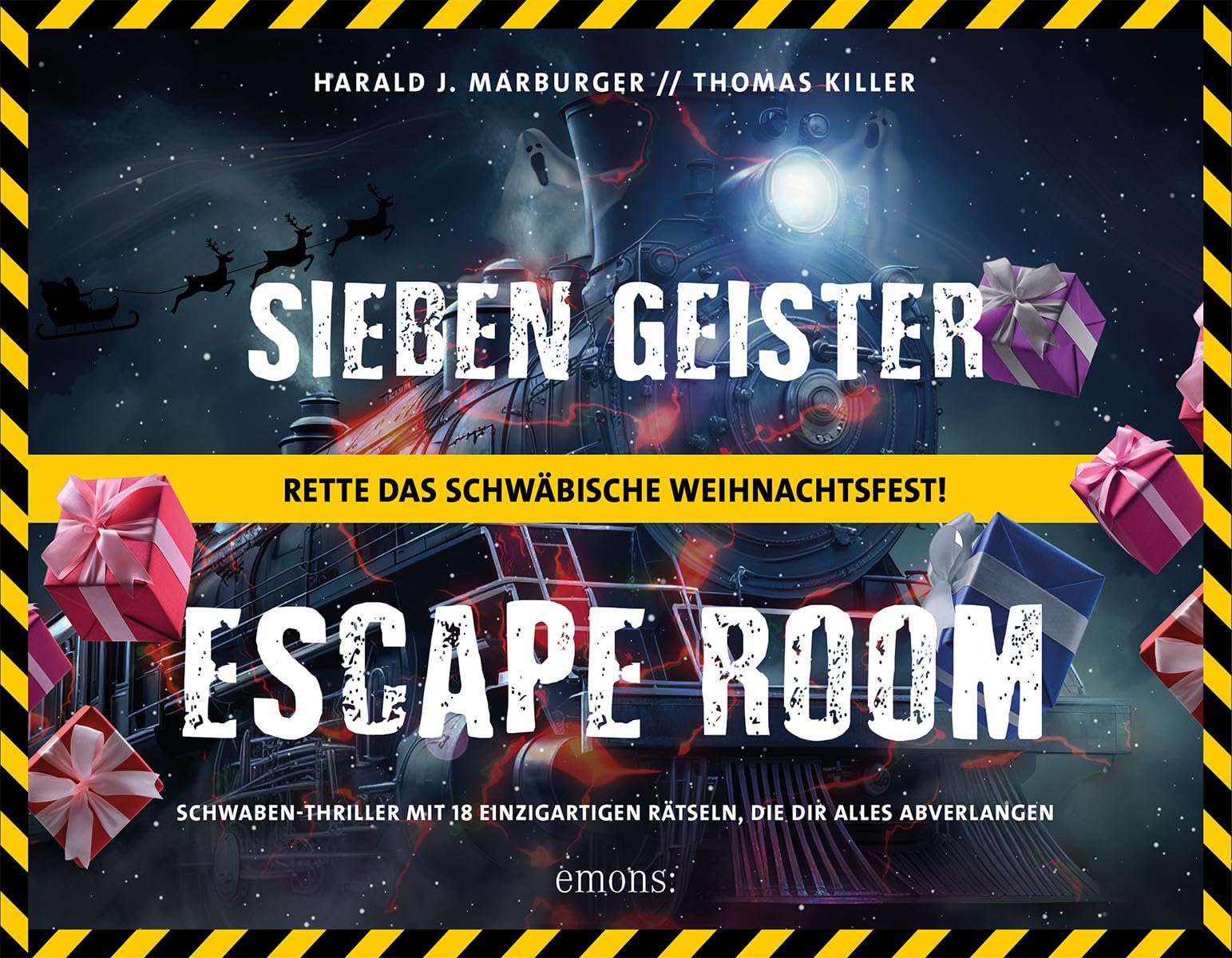 Marburger, Harald J. - Sieben Geister: Rette das schwäbische Weihnachtsfest! Escape Room - Preis vom 30.09.2026 09:01:18 h