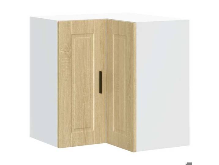Armoire d'angle murale - UU - Placard suspendue Cusine - Porto chêne sonoma LV777