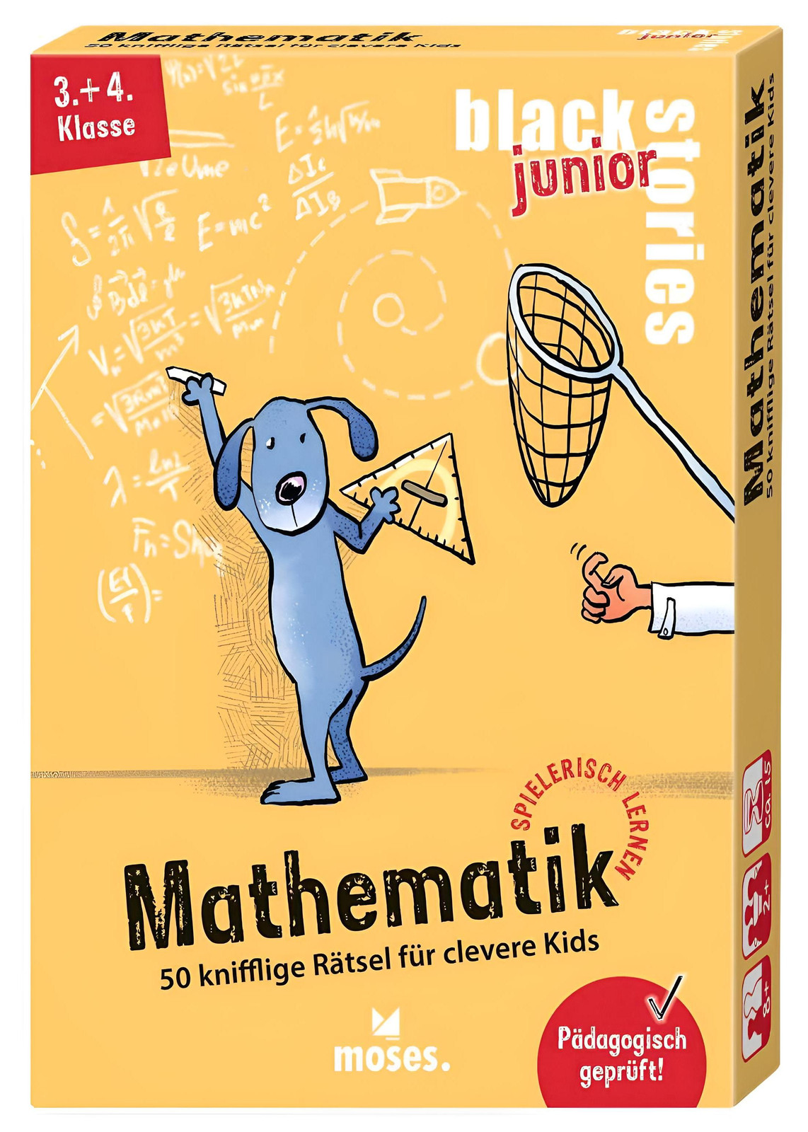Black Stories Junior: Leer op een speelse manier wiskunde met het boek van Moses Kinderbuchverlag