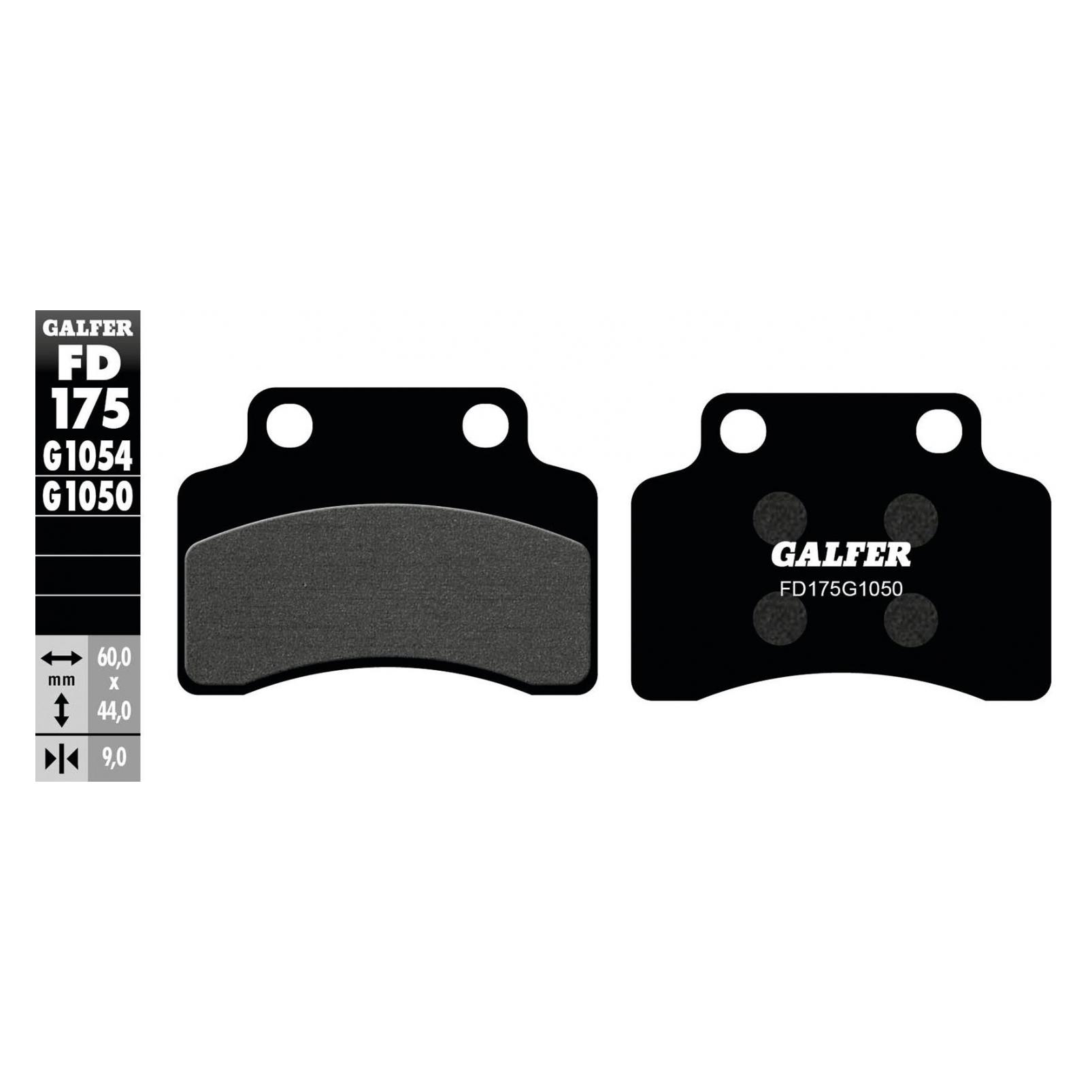 Galfer Bike Platte Bremse 19 Galfer g1050 Anpass. Av CPI Husaren/Oliver/Popcorn/Keeway (FD175-G1050)