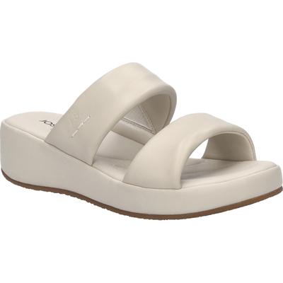 Slipper JOSEF SEIBEL "Eve 05, biscuit", Damen, Gr. 37, beige (biscuit), Obermaterial: 100% Rindsleder Leather cow., Schuhe Slipper