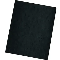 Herlitz Schnellhefter 10902930 DIN A4 Colorspankarton schwarz