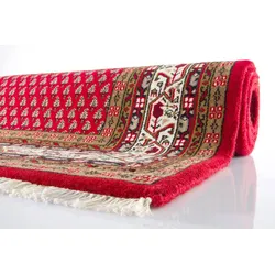 Oriental Collection Mir-Teppich Chandi 571 rot/creme 80 x 300 cm Galerie
