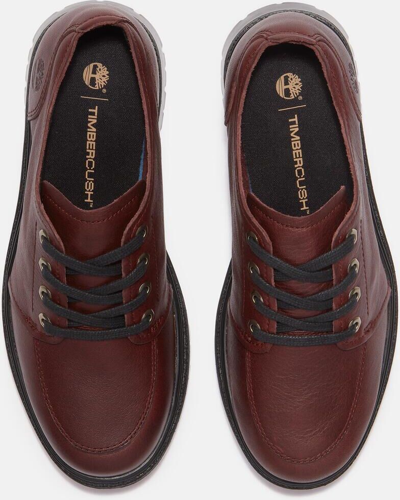 Schnürboots TIMBERLAND "CAMBRIA VALLEYLACE UP SHOE", Damen, Gr. 36, Polyester, braun (burgundy full grain), Leder, Schuhe Schnürboots, Winterstiefel, Schnürstiefel, Winterschuhe burgundy full grain 36, Polyester
