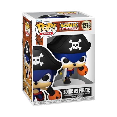 Funko Pop! Games Sonic The Hedgehog - Pirate Sonic #1278 Vinyl verzamelfiguur