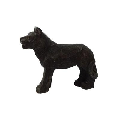 Wudimals A040470 - Panther, Panther, handgeschnitzt aus Holz