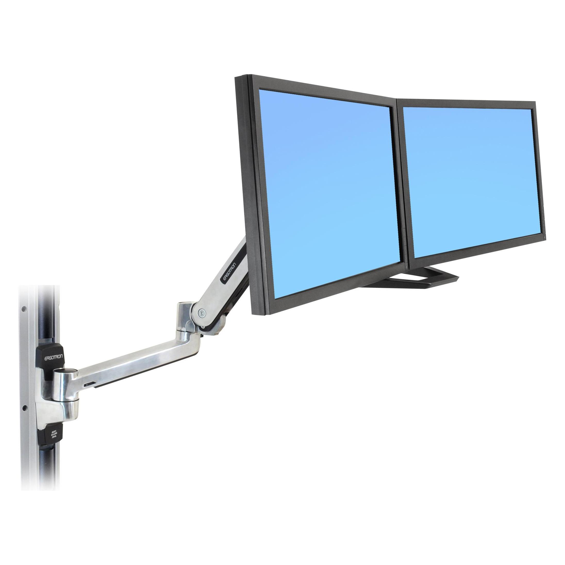 Ergotron Dualmonitor und Griff-Kit (Wand, 26", 16.40 kg) (97-783)