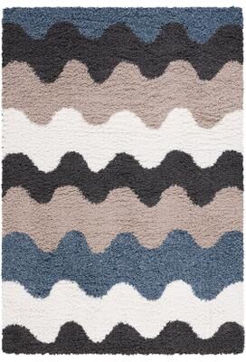 SAFAVIEH Calico Shag Fany 1.5-inch Thick Rug