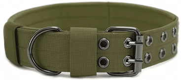 Inspire Picks Durable Tactical Dog Collar Military Nylon Collar For Medium & Large Dogs army Green xl