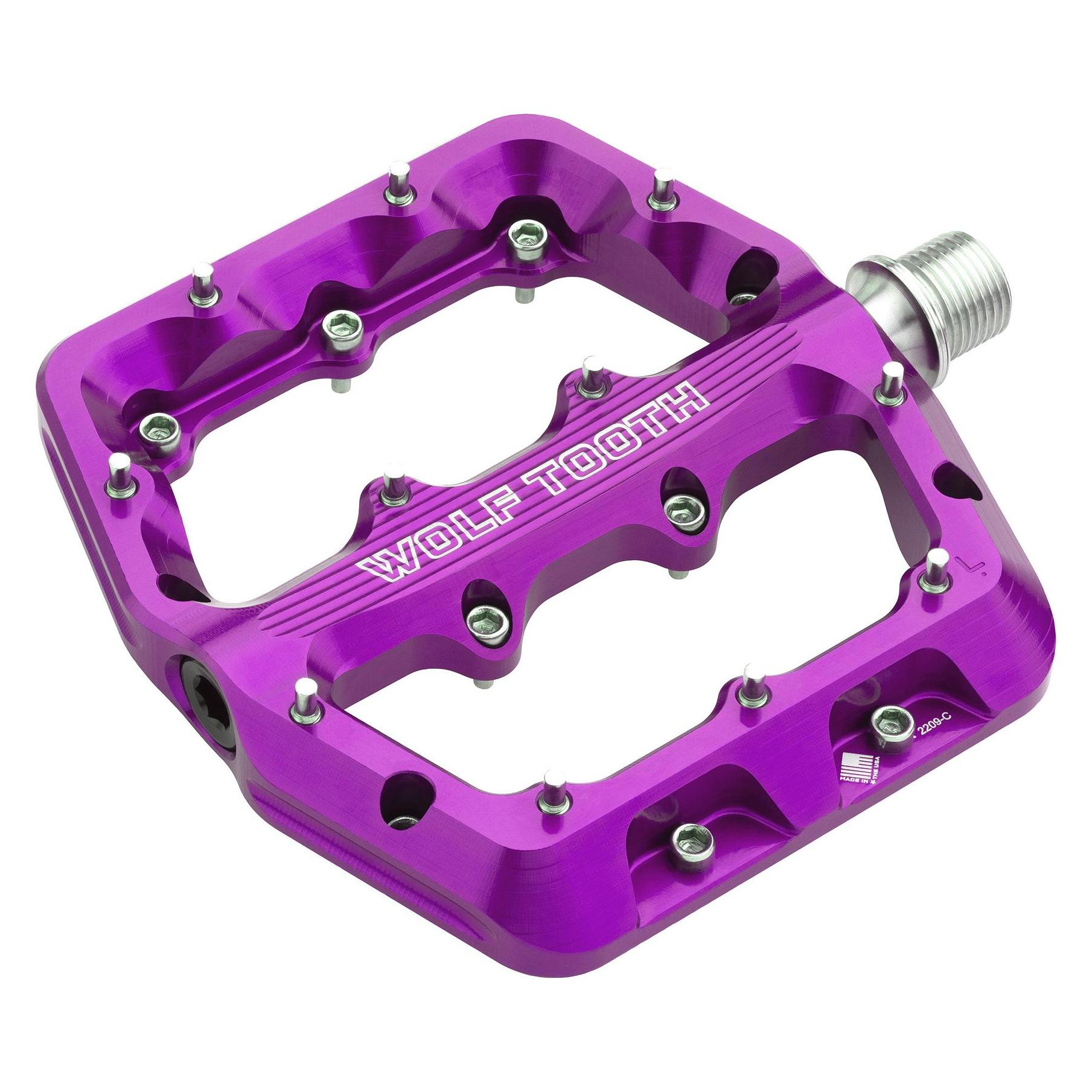 Wolf Tooth Waveform Pedals, Small, Plattform-Pedal, purple (PDL-WF-SM-PRP)
