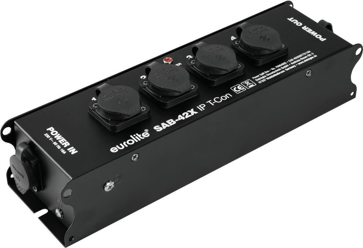 EUROLITE SAB-42X IP T-Con stroomverdeelunit