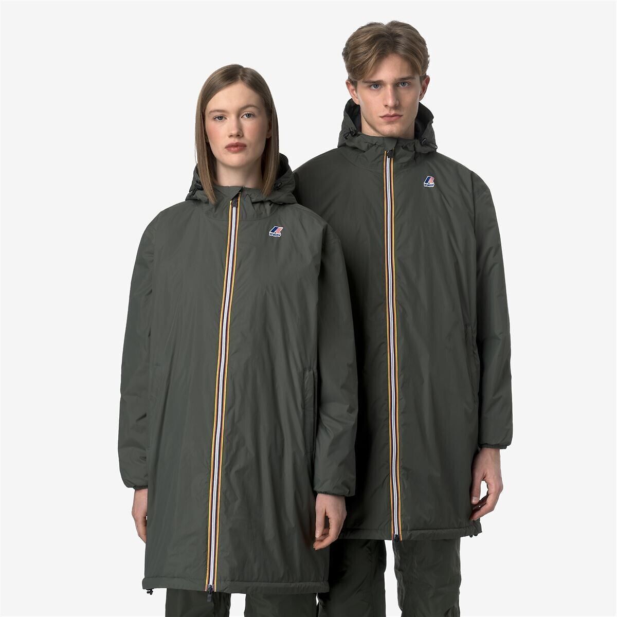 K-WAY Coupe-vent mi-long unisexe LE VRAI 4.0 EIFFEL WARM