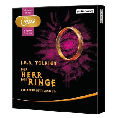 Der Herr der Ringe. Die Komplettlesung - J. R. R. Tolkien, Audio, 9783867178181