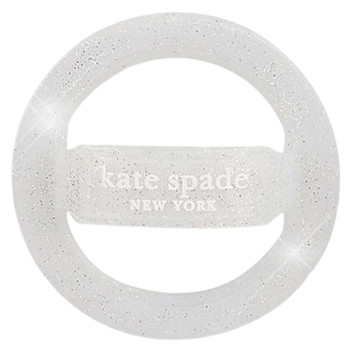 Kate Spade Magnetischer Schlaufengriff - MagSafe Fingergriff (The Sparkle Silver) (KS053400)