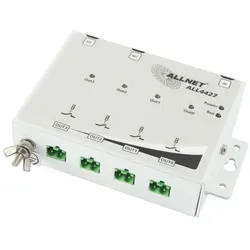 Allnet MSR ALL4427 / 4 Port 250V/10A Relais im Gehäuse AUSGANG, Relais