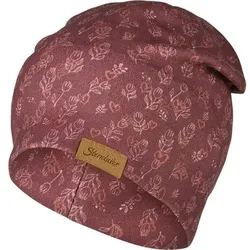 STERNTALER Beanie floral, Größe 43 in Pink Pink