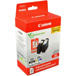 Canon, Druckerpatrone, PG-585 XL / CL-586 XL Photo Value Pack