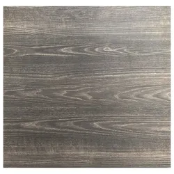 Feros HPL Tischplatte Riverwashed Wood HPL 70x70 cm