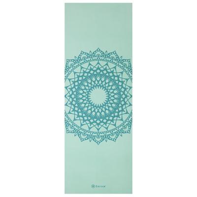 GAIAM - Marrakesh Yogamatte Printed - Yogamatte Gr 173 x 61 x 0,5 cm grün/türkis