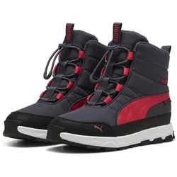 PUMA Evolve Boot Puretex Winterschuhe Kinder 05 - galactic gray/tart cherry/puma black 37