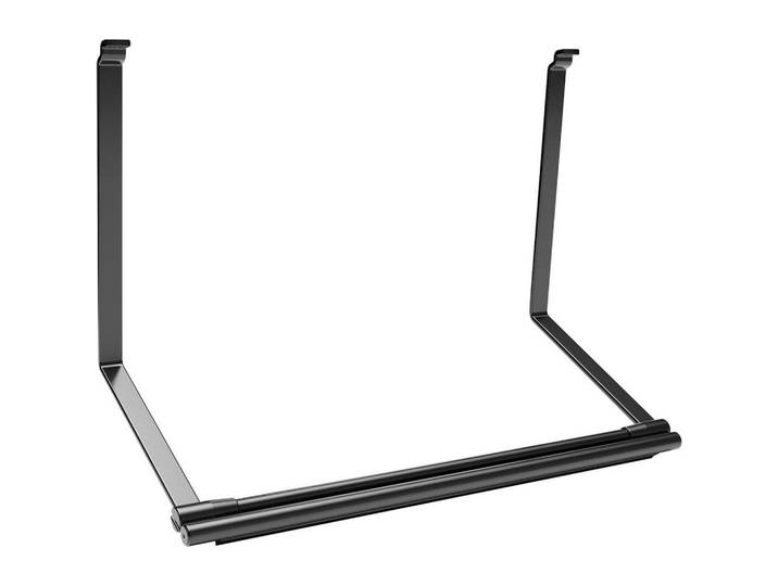 HKT Küchenrollenhalter, Schwarz, Metall, 35.2x26x15 cm, kippsicher, Küchenzubehör, Küchenhelfer, Küchenrollenhalter