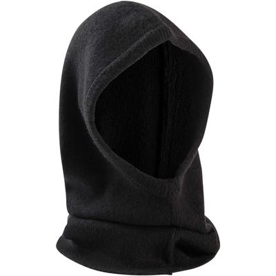Strickmütze BONPRIX "Balaclava", Damen, schwarz, Obermaterial: 67% Polyacryl, 30% Polyester, 3% Elasthan, Mützen Strickmütze, Balaclava-Funktion, bequeme Passform, schlichtes Design