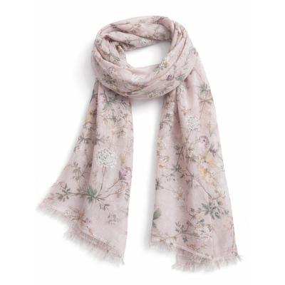 Modeschal "Flora", Damen, rosa, Viskose, COLLEZIONE ALESSANDRO, geblümt, Basic, Modetücher, aus super-soft Viskose, mit Blumen Motiv