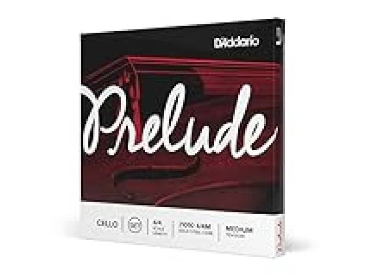 D'Addario Prelude Jeu de Cordes pour Violoncelle 4/4, Tension Moyenne