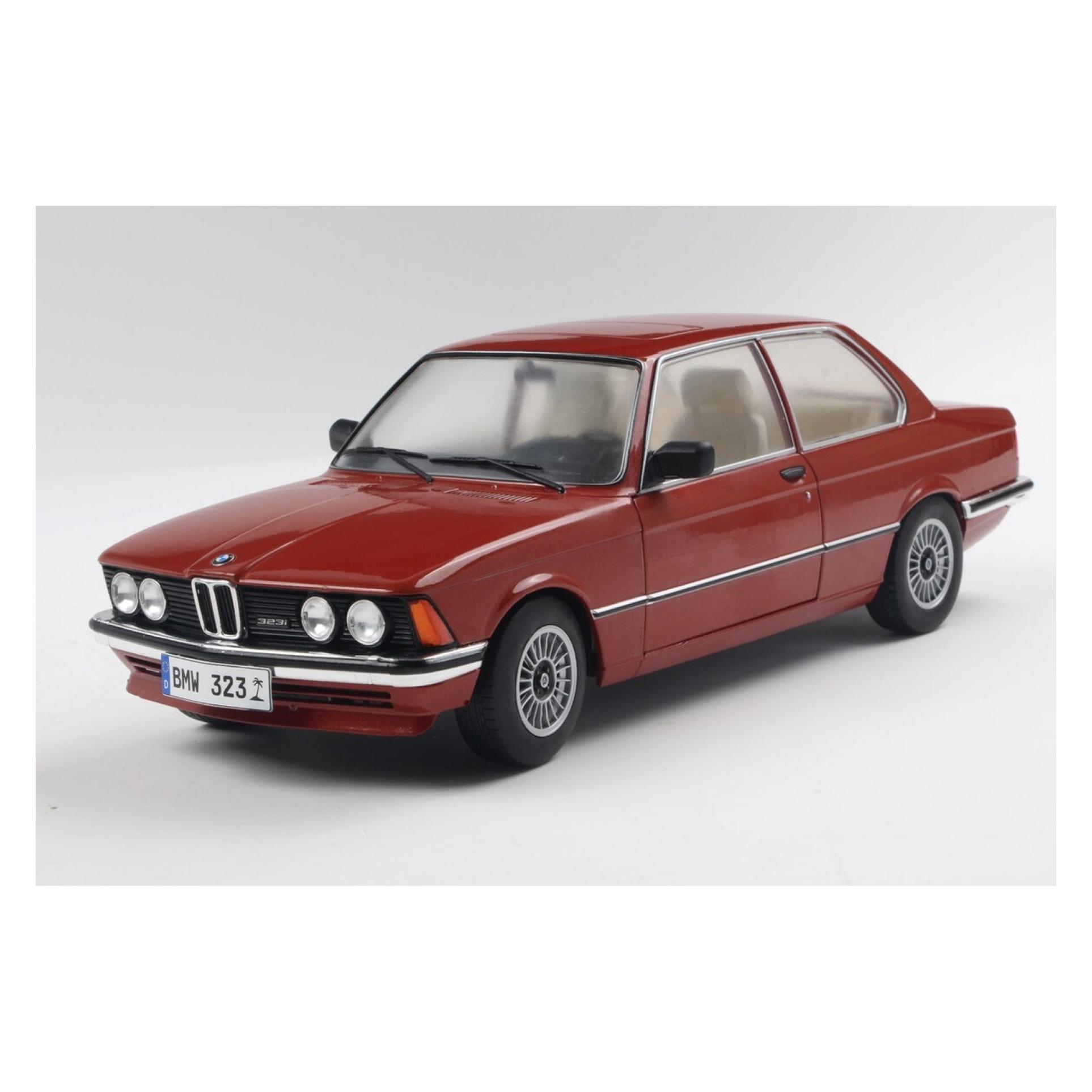 Solido 1:18 BMW E21 323I kastanien rot met. (421186492)