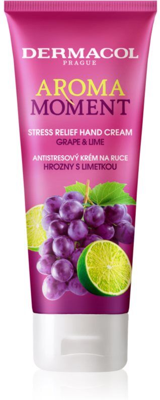 Dermacol Aroma Moment Grape & Lime crème anti-stress mains 100 ml