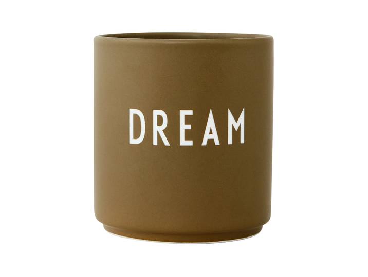 Design Letters Tasse favorite Design Letters 25 cl Dream-olive