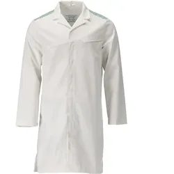 Arbeitsmantel "20354-442" Food & Care - 4XL - weiß/grasgrün