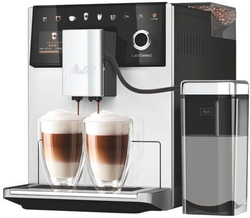 Expresso Broyeur Melitta Latteselect® 630-211 Argent  - MaxiCoffee