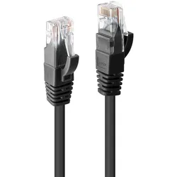 Lindy 48079 Netzwerkkabel Schwarz 3 m Cat6 U/UTP (UTP)