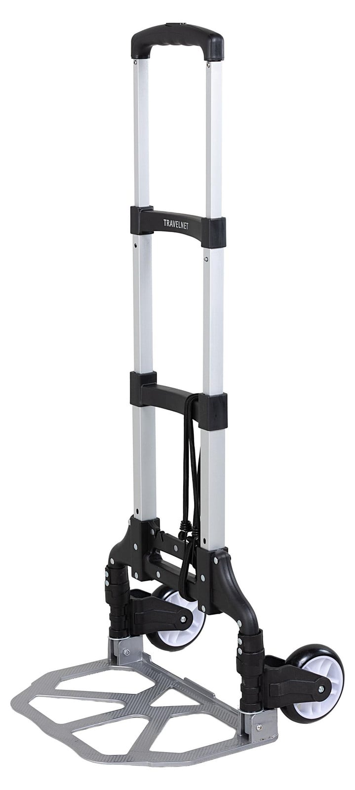 Travelnet inklapbare transportkar met spanriem, maximaal draagvermogen 75 kg