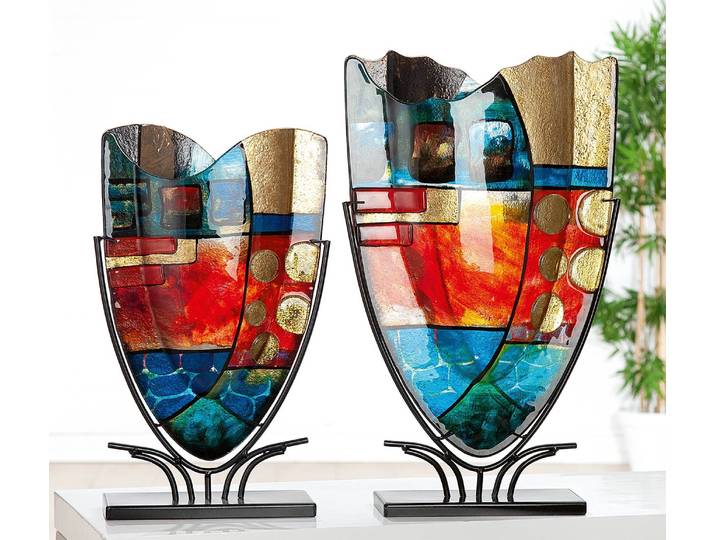 Deko-Vase Nebra 29 x 48 x 11cm Multicolor