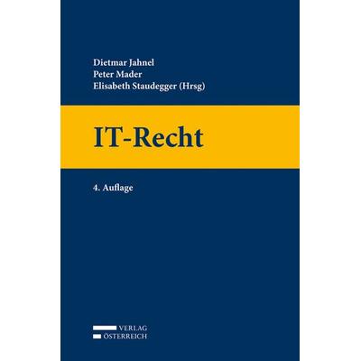 IT-Recht, Gebundene Ausgabe von , Verlag Österreich, 978-3-7046-8342-7