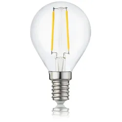 HELLUM LED TROPFENLAMPE 2W G45 E14 WARMWEIß 250lm