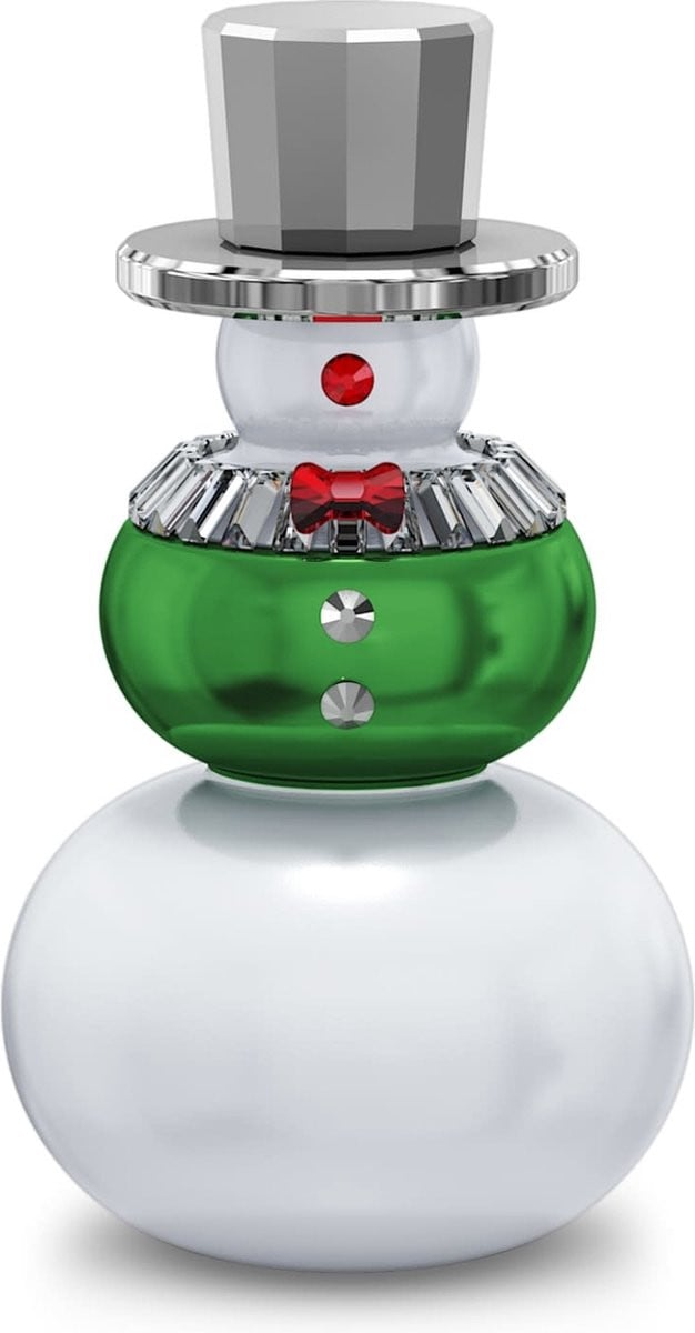Swarovski Holiday Cheers Sneeuwpop 5596361 Groen Kerstdecoratie en Sierobject