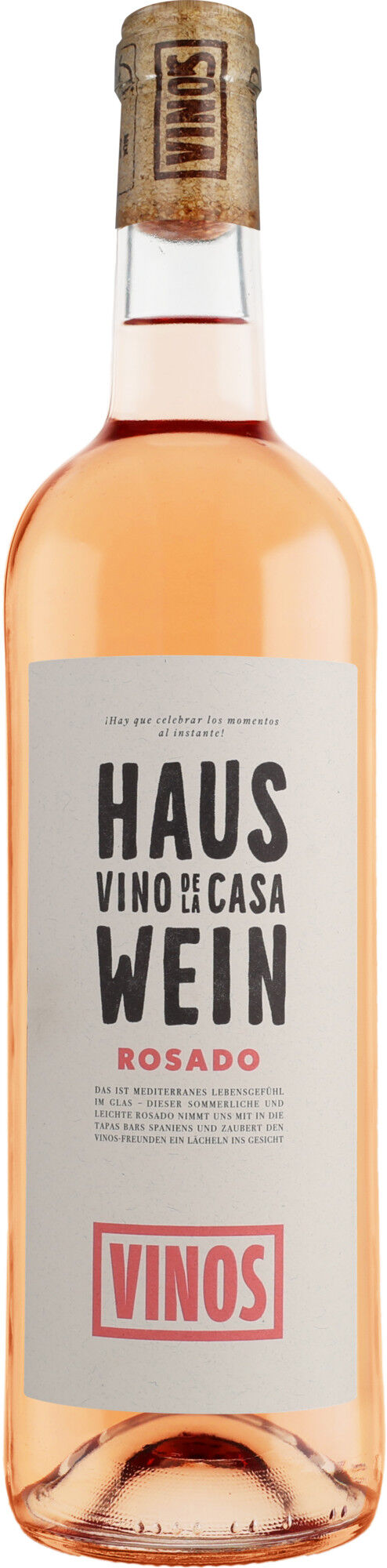 Hauswein Rosado 13% Vol. Roséwein Trocken aus Spanien
