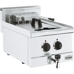 Chefgastro Base 600 Elektro Fritteuse 1x10L BxTxH 400x600x300mm