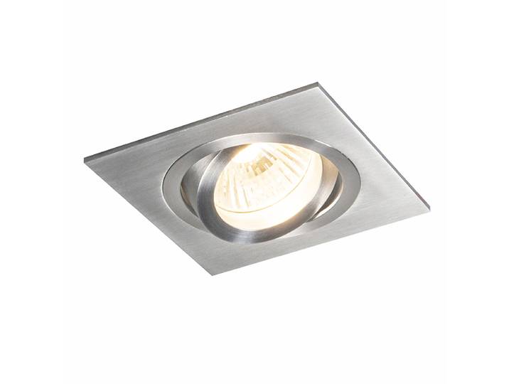 Spot encastrable intelligent acier avec WiFi GU10 inclinable -