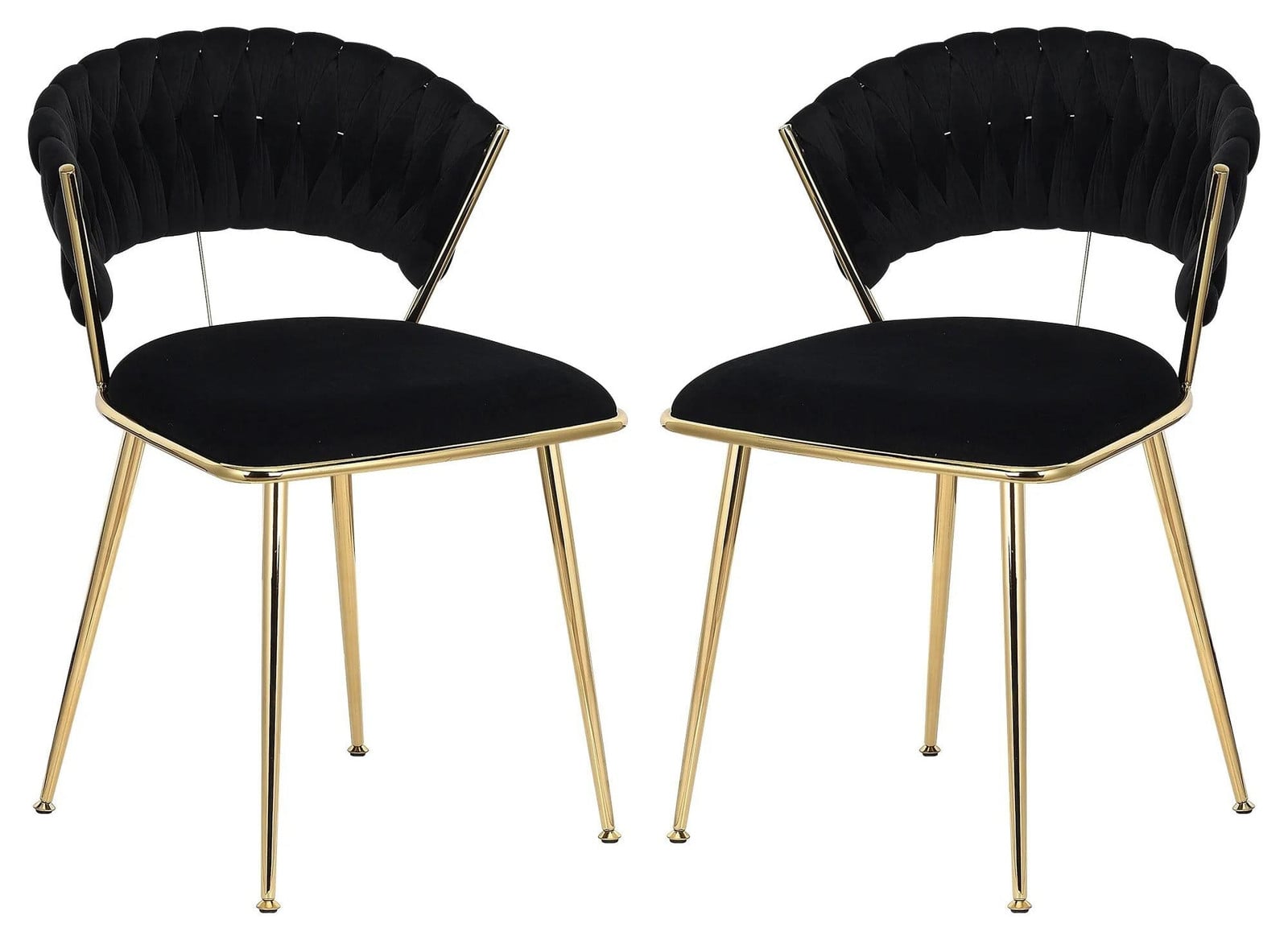 Selius Set van 2 Moderne Eetkamerstoelen