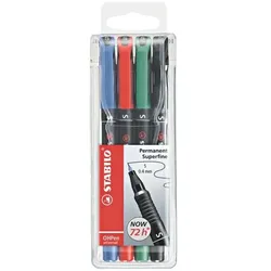 Stabilo 4er-Pack Folienschreiber »OHPen Permanent«