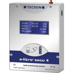 Tankinhaltsanzeiger für Batterietanks Tecson e-litro secu 4