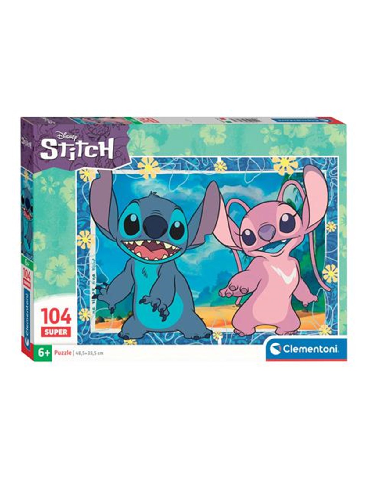 Clementoni Jigsaw Puzzle Super Color Disney Stitch III 104pcs. 2D Puzzles